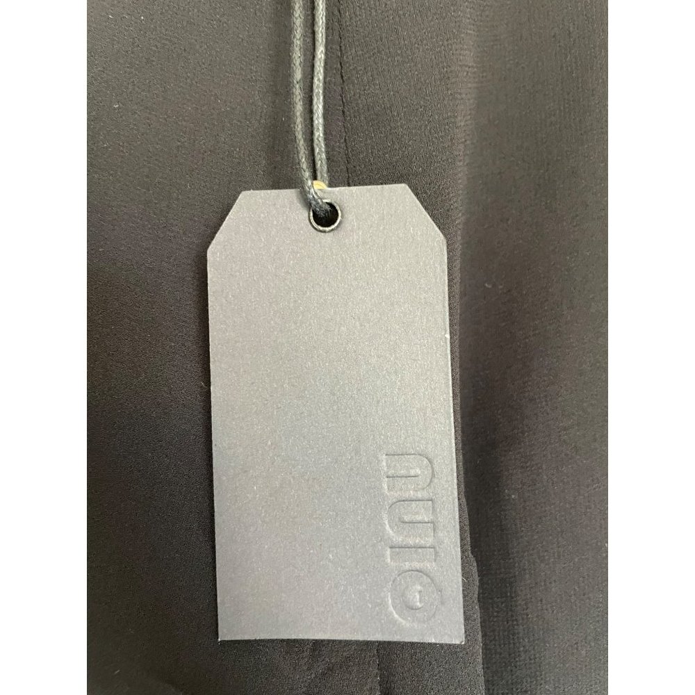 NWT UNIQ Black Chiffon Wide Leg Pants size Small - Picture 4 of 6